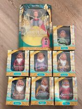 Vintage Snow White and The Seven Dwarfs Doll Set Made by Mattel 1992 picture