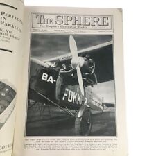 The Sphere Newspaper May 29 1926 Commander RE Byrd 1st Man to Fly at North Pole picture