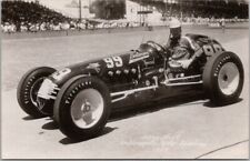 1954 INDY 500 Car Racing RPPC Postcard JERRY HOYT Car 99 / O'Dell Shields Photo picture