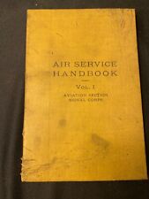 1918 Air Service Handbook Vol. 1 Aviation Section Signal Corps  picture