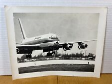 DOUGLAS DC-8 EASTER AIRLINES JETLINER STAMPED ON THE BACK AUG-1965 picture