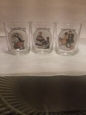 2 Sets Of Norman Rockwell glasses picture
