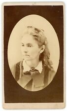 CIRCA 1870'S CDV Featuring Sarah Shaw.  Possibly Mother Of Robert Gould Shaw NY picture