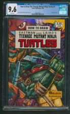 How to Draw Teenage Mutant Ninja Turtles #1 CGC 9.6 Solson Publication 1986 picture