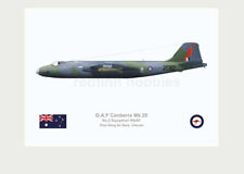 Warhead Illustrated Canberra Mk.20 2 Sqn RAAF 232 Aircraft Print picture
