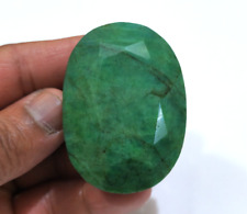 100% Natural Fabulous Brazilian Emerald Faceted Oval 436.10 Crt Loose Gemstone picture