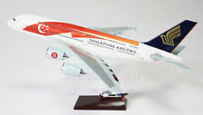 Singapore Airways 50 th Anniversary A380 Large Plane Model Apx 47Cm Solid Resin  picture