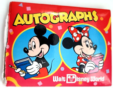 1993 WALT DISNEY WORLD AUTOGRAPHS Book USED picture