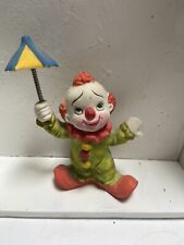 vintage 1980’s Lefton clown statue (hand Painted) picture