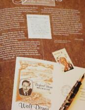 Walt Disney 1968 Postage Stamp History Animator Ken O'Connor Cinderella Coach picture