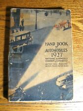 1927 Handbook of Automobiles Hand Book Auburn Buick Cadillac DeSoto Packard   picture