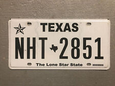ONE VINTAGE EXPIRED 2017 TEXAS LICENSE PLATE RANDOM LETTERS/NUMBERS picture