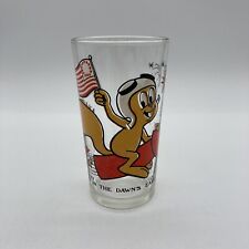 1976 ARBY'S BICENTENIAL COLLECTOR SERIES ROCKY IN THE DAWNS EARLY LIGHT GLASS picture