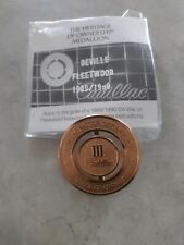 Rare Unused Cadillac III Heritage Of Ownership Medallion 1989/1990 DeVille or FW picture