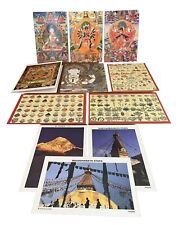 Postcard lot of 11 NEPAL Mt Everest Buddhas Bodhisattvas Buddhist Tibetan Card picture