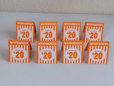 Lot of 8 WHATABURGER Table Tent Class of '20 Class of 2020 ~ New picture