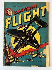 Captain Flight Comics #9 (1945) Four Star Classic L.B. Cole cover picture