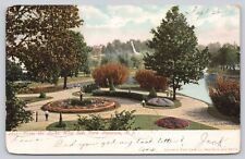 Postcard 1905 Paterson,NJ New Jersey West Side Park, from the Rocks (981) picture