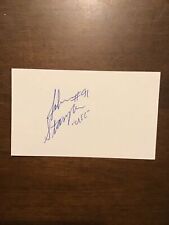 JOHN STAMPER - USC FOOTBALL - AUTHENTIC AUTOGRAPH SIGNED - A9630 picture