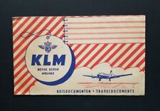Vintage KLM Royal Dutch Airlines ENVELOPE ~ Aviation  picture