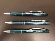 3 Pack Northrop Grumman Collectible Pen Military Black Ink Retractable w/ Stylus picture