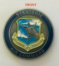 Strategic Air Command Boeing B-52 Challenge Coin, 1 3/4