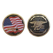 Operation Neptune Spear Navy SEAL Challenge Coin (bin Laden E-KIA) picture