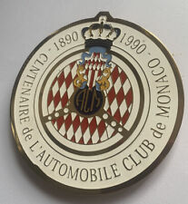 Automobile club De Monaco 1890-190 car grill badge mg jaguar triumph audi vw picture