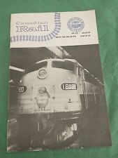 Canadian Rail #223 Summer 1970 Railroad Historical Association Railway Book picture