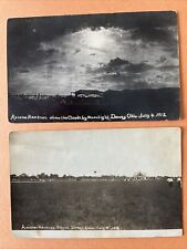 Rare RPPC Lot (2) Dewey OK 7/4/1912, Aviator Kantner Flight, No Comparables picture