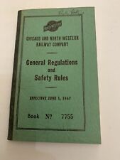 1967 Chicago And North Western Railway Company General Regulations & Safety Rule picture