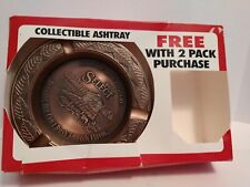 Vintage Copper Bronze RJR Winston Select Tobacco Cigar Cigarette Ashtray NOS Box picture