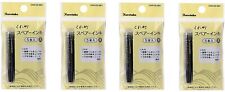 Kuretake DAN105-99H Ink Refill Cartridge 4 Pcs for Fountain Sumi Brush Pen Japan picture