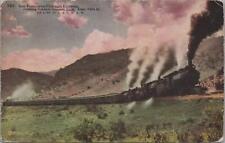 Postcard Railroad San Francisco Chicago Express Soldiers Summit Utah  picture