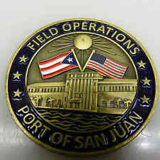PORT OF SAN JUAN IMPORT ANALYSIS BRANCH TEAM 453 FIELD OPERATIONS CHALLENGE COIN picture