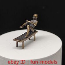 Brass 1/64th Scale Locker Room Beauty Miniature Figure Bonsai Landscape picture