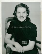 1938 Eileen Polacek Only Registered Voter In Chicago Precinct Politics 6X8 Photo picture