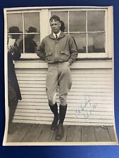 Charles Lindbergh Signed & Dated Photo with 9 vintage photos by Mario Cavagnaro picture