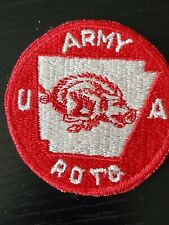 WWII Army Arkansas Razorbacks Badgers ROTC OCS State National Guard Patch picture