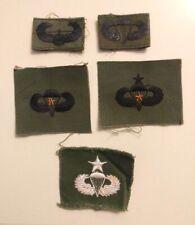 Army Airborne Air Assault Paratrooper Cloth Wings picture