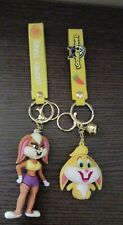 ( Lot Of 2) Lola Bunny Looney tunes PVC Keychains picture