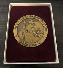 Rare General Dynamics Family Recognition Day Medal (November 4th, 1990) picture