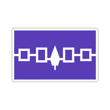 Flag of the Iroquois Confederacy STICKER Vinyl Die-Cut Decal picture