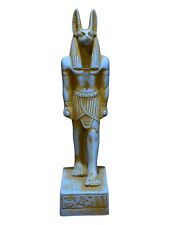 UNIQUE ANTIQUE ANCIENT EGYPTIAN Statue Stone God Anubis Jackal  Dead Afterlife picture