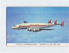 Postcard Capital Airlines Constellation Aircraft picture