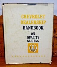 Vintage 1963 Chevrolet Dealership Handbook On Quality Selling picture
