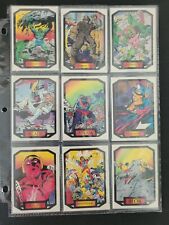 MARVEL COMICS COLOSSAL CONFLICTS SERIES 2 1-90 TRADING CARD 1987 FULL SERIES picture