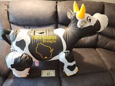 New Glarus Beer Inflatable Spotted Cow Store Display RARE Advertising  picture