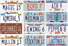 1992 US Olympic Basketball Dream Team License plate collection Jordan, Bird etc. picture