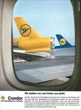 1980 CONDOR Airlines McDonnell Douglas DC-10 ad airways advert Germany LUFTHANSA picture